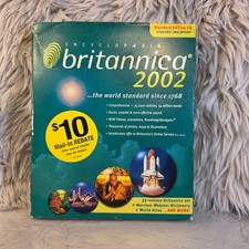 Encyclopaedia Britannica 2002 Standard Edition CD-ROM for Windows & Macintosh picture