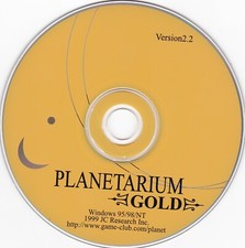 Vintage Planetarium Gold Version 2.2 (PC, Windows, 1999) *DISC ONLY* picture