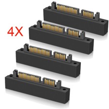 4pcs SFF-8482 Computer Cable Connectors SAS to SATA 22 pin HDD Raid Adapter picture