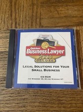 Quicken Business Lawyer PC Software picture