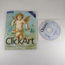 Broderbund ClickArt Celebrations & Holidays Deluxe PC CD-ROM & Book 1999  picture