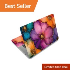 SUPERDANT Laptop Skin, Purple Orange picture