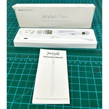 Jamjake Stylus Pen White Active Capacitive Superfine Nib for iPad W Tips USB-C picture