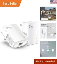 AV1000 Powerline Ethernet Adapter KIT - Gigabit Port, Plug Pair &Play, Ethern... picture