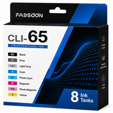 CLI-65 8PK Ink Cartridge for PIXMA PRO-200 PRO-200S Professional Photographic picture