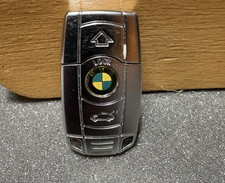 BMW Welcome Chrome Metal Key Fob Style USB Thumb Flash Drive 2GB Memory (SH5) picture