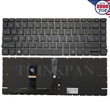 New US Laptop Keyboard Backlit for HP ProBook 440 G8 G9 445 G8 G9 Black picture