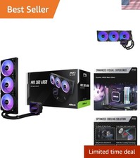 Pro 360 ARGB All-in-One Liquid CPU Cooler, 360mm Radiator, Addressable RGB, C... picture