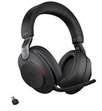 Jabra EVOLVE2 85 UC STEREO Wireless Headset BLACK USB-A w/ Link380 - Fast Ship picture