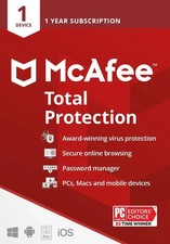 McAfee Total Protection 2026 1 Device 1 Year Antivirus Security picture
