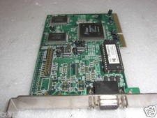Trident 3D Image 9750 AGP VGA Video Card FULL SIZE TESTED picture