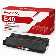 E40 1491A002AA 1PK BK Toner Cartridge Fits PC300 PC310 PC320 PC330 PC400 PC420 picture