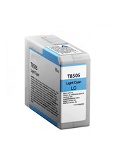 Epson T850 UltraChrome HD 80 mL Light Cyan Ink Cartridge [T850500] picture