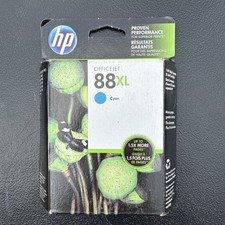 Expired New Sealed Genuine HP 88XL Ink Cartridge Cyan 6/2015 SEALED IN BOX picture