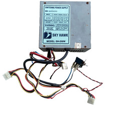 Vintage Power Supply Switching Sky Hawk SH-230W Power Button AC Adapter PC Compu picture