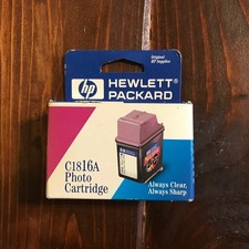 HP C1816A Photo InkCartridge Hewlett Packard DeskJet 690C 692C 693C 694C Vintage picture