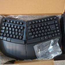 Perixx Periboard-613 Mini Wireless Dual Mode Ergonomic split Keyboard picture