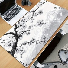 Single-piece Black and White Cherry Blossom Mountain Scene High-definition Pri picture