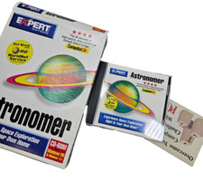 Vintage Expert Astronomer CD-ROM (Windows 3.1 and Windows 95) (JA610) w/ Box picture