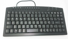 Xcalibur Slim Win. Certified PS/2 Spanish/Eng. 88key Mini Multimedia PC Keyboard picture