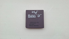 Intel A80486SX-20 SX406 486SX-20 early date rare 80486 Vintage CPU GOLD picture