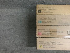 New Genuine Xerox Black Cyan Magenta Yellow Toners for Versant 80 180 280 picture