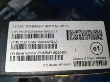 2Pcs Nokia 3FE28784AA MREV 01 SFP 10/100/1000Base-T VAI2AAYDAA Transceiver picture