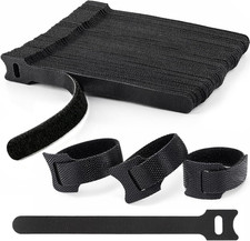 70 PCS 6 Inch Cable Ties Reusable Cable Management Adjustable Cable Organizer, C picture