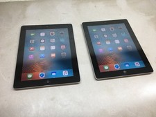 Lot 2x Apple iPad 2nd Gen A1395 32GB Vintage Obsolete iOS 9.3.5 UNLOCKED IP2-12 picture