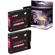 2PK PGI-2200 PGI2200 Magenta Ink Cartridge 2200XL for MB5320 MB5120 Printer picture