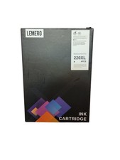 Lemero Epson 220XL Ink Cartridge Set Replaceable 4 Piece Set Black picture