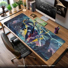 Mega Rayquaza Pokemon Primal Sky Battl Gaming Mouse Pad Desk Mat Accessories picture