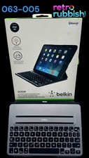 Belkin QODE Slim Style Keyboard Case UK US English Apple iPad Air F5L171 picture