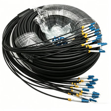 3~50M 24 Fibers Outdoor Cable LC/FC/SC/ST UPC TPU Armored Fiber Optic Patch Cord picture