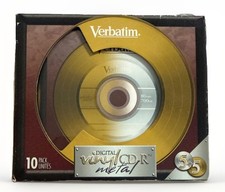 Verbatim 10PK CD-R DIGITAL VINYL METAL ( 94647 ) (Discontinued by Manufacturer picture