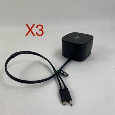 HP HSN-IX01 TB Dock G2 w/ Combo Cable No AC Adapter Lot of 3 picture