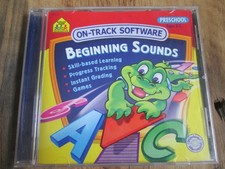 On-Track Software Preschool Beginning Sounds Windows PC Mac CD-Rom Interactive picture