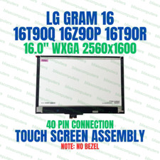 LCD -16T90Q-K-B LG 16 Touch Screen Digitizer Gram 16T90Q-K.Aac7U1 picture