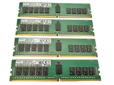 Samsung 32GB 4x8GB DDR4 ECC 2400MHz 2Rx8 Server Memory RAM M393A1G43EB1-CRC picture