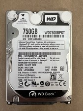 LOT (16) Western Digital Black WD7500BPKT 750 GB 2.5