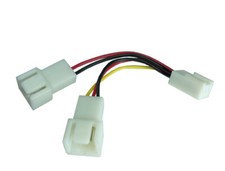 3-Pin Power Splitter Cable 3 pack picture