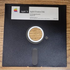 Apple II System Disk Version 3.0 for Apple IIe IIc 5.25 Floppy 680-5031-A 1987 picture