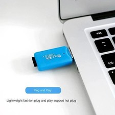 1PC Card reader Micro SD Card Reader Adapter USB 2.0 Micro SD SDHC TF T-Flash picture