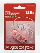 SanDisk Pokemon Mew Limited Edition - 128GB USB-C Flash Drive - Pink picture