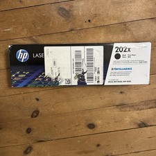 Authentic HP 202X High Yield Toner Cartridge  - BLACK (CF500X) Brand New picture