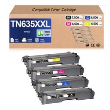 ASANSH TN-635XXL TN635XXL TN 635XXL Super small, black/magenta/cyan/yellow picture