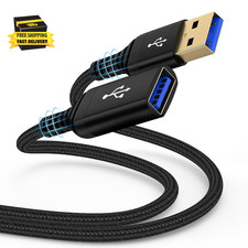 USB Extension Cable, 10FT Long USB Extender USB 3.0 Extension Cable | Male to Fe picture