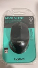 Logitech M330 SILENT Wireless Mouse, 2.4Ghz with USB Receiver, Optical - Black picture