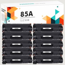 10 Pack CE285A 85A Black Laser Toner Cartridge For HP LaserJet Pro P1109W  P1102 picture