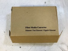 Gigabit Fiber Media Converter 10/100/1000 Base-TX to 1000 Base-FX 